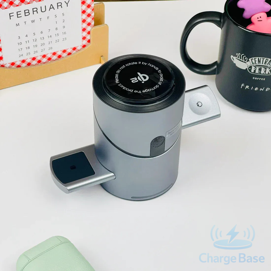 Charge Base™ Qi2 3-IN-1 Magnetic Wireless Charger